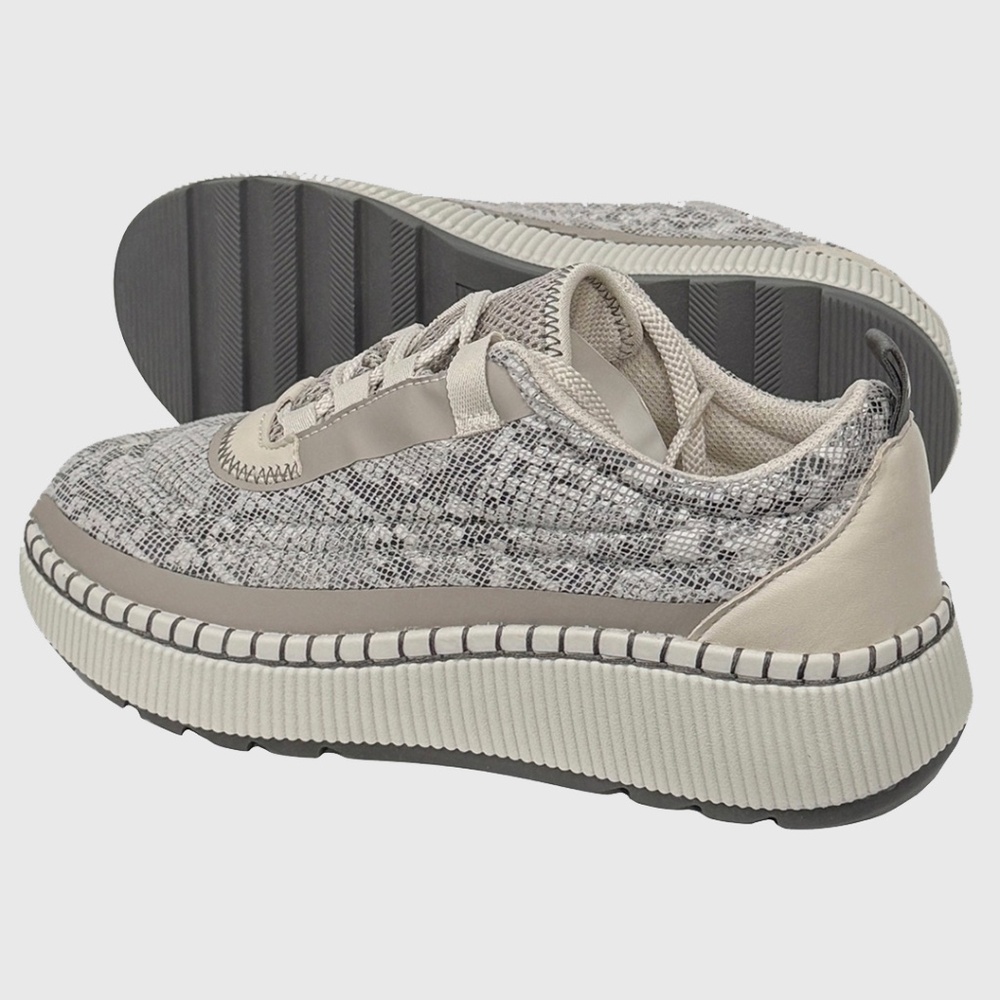 Cougar Sayah Sneakers‎ / Shoes - NEW Womens Size 7.5 Taupe Snake  #48208-ZZ2